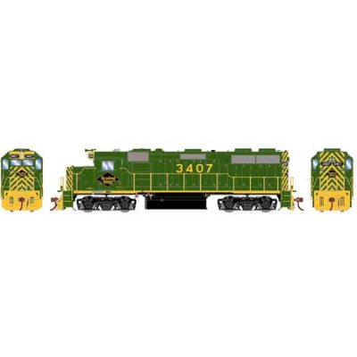 Athearn Genesis G65624 HO Scale - GP39-2 Diesel, DCC & Sound - RDG #3407