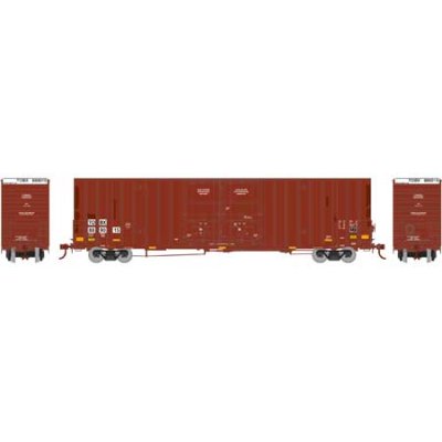 Athearn 75254 HO Scale - RTR 60Ft Gundreson Box Car - TTX #889047