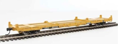 Walthers Mainline HO 5351 60ft Pullman-Standard Flatcar - Ready to Run -- TTX VTTX #92277