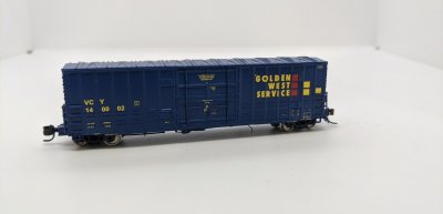 Rapido 537003-5 N PC&F B-100-40 Boxcar- Golden West - Ventura County Set 1 #140006 