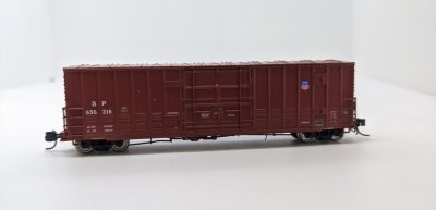 Rapido 537008-1 N PC&F B-100-40 Boxcar- SP/UP Shield Repaint #656318