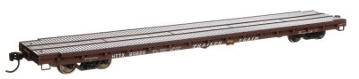 Walthers Mainline 5400 - HO 60ft PS Flatcar - Trailer Train/HTTX #90833