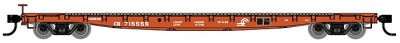 Walthers Mainline 6606 - HO 53ft GSC Flatcar - Conrail #715691