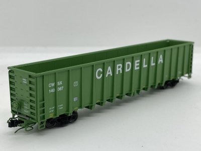 Otter Valley Railroad 6463- N Scale NSC 64 Ft 6400 CuFt Scrap and Trash Gondola - CWSX #140089