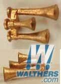 Cal Scale 545 HO - Airhorn (Unpainted Brass Casting) - Nathan P3 w/All Bells Forward