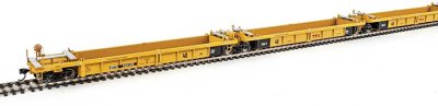 Walthers Mainline 55648 - HO RTR Thrall 5-Unit Rebuilt 40Ft Well Car - Trailer-Train DTTX #748106...