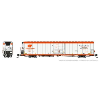 Rapido 567001-5 - N Greenbrier 7780cuft Reefer: Cryo-Trans: 5555 Old Main