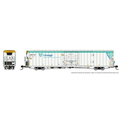 Rapido 567003 - N Greenbrier 7780cuft Reefer: Lineage: 6-Pack