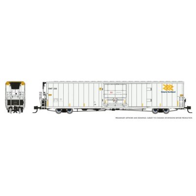 Rapido 567007-3 - N Greenbrier 7780cuft Reefer: Ontario Northland: Single Car #255