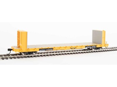 Walthers Mainline HO 5823 60ft Pullman-Standard Bulkhead Flatcar - Ready to Run -- TTX #92340