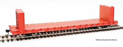 Walthers Mainline 5840 - HO RTR 60Ft Pullman-Standard Bulkhead Flatcar (48Ft IL) - Canadian Pacif...