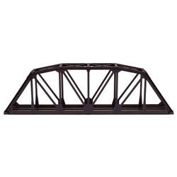 Atlas 593 - HO 18inch Through Truss Bridge Kit - Code 83 Track (Black)