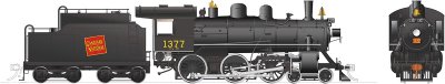 Rapido 603004 - HO H-6-G - DC/Silent - Canadian National Railway (Tilted Wafer) #1377