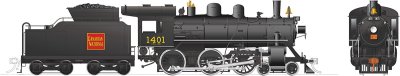 Rapido 603514 - HO H-6-G - DCC & Sound - Canadian National Railway (Straight Wafer) #1401