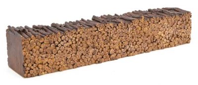 Chooch Enterprises 7264 HO Scale Pulpwood for WalthersMainline 60' Bulkhead Flatcars (sold separa...