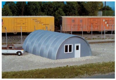 Rix 410 - HO Quonset Hut - Kit 