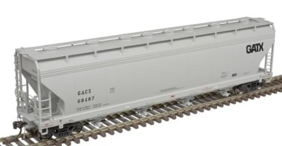 Atlas 20006393 - HO ACF 5250 Covered Hopper - General American (GACX) #60438