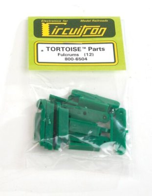 Circuitron 6504 - All Scale Tortoise Switch Machine Replacement Parts - Fulcrums (12 pkg)