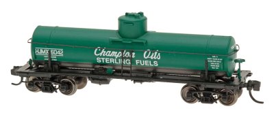 InterMountain 66329-01 - N Scale ACF Type 27 Riveted 8,000 Gallon Tank Car - Champion Oils / Ster...