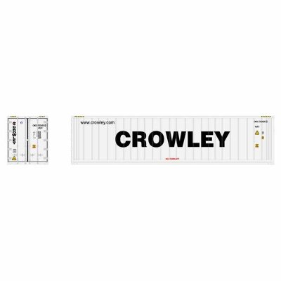 Atlas 20006729 - HO 40Ft Refrigerated Container - Crowley Set #2 (3 pkg)