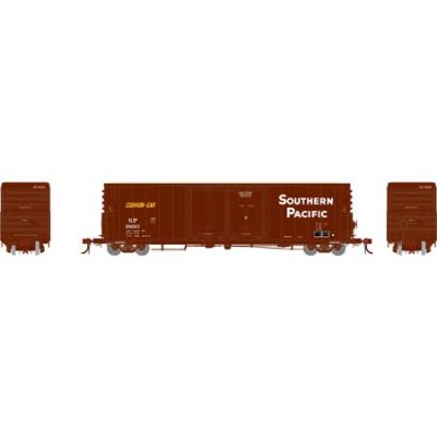 Athearn Genesis G69107 - HO 50Ft PC&F Riveted Box - 8Ft+8Ft Landis - Southern Pacific #292117