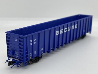 Otter Valley Railroad 6468- N Scale NSC 64 Ft 6400 CuFt Scrap and Trash Gondola - SECX #2308