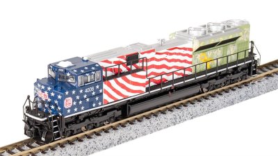 Broadway Limited 7028 - N Scale EMD SD70ACe - Paragon4 Sound/DC/DCC - KCS (Veterans Day Salute) #...