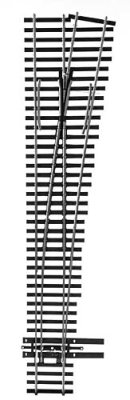 Peco SLU7061 HO - Code 70 #6 Turnout - Medium Radius - Right Hand, Unifrog