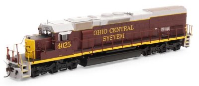 Athearn 72176 - HO RTR SD40T-2 - DCC & Sound - Ohio Central #4025