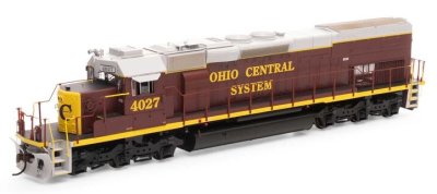 Athearn 72178 - HO RTR SD40T-2 - DCC & Sound - Ohio Central #4027