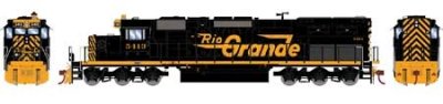 Athearn 73146 - HO SD40T-2 - DCC & Sound - D&RGW (Rio Grande) #5413