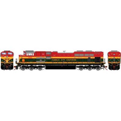 Athearn Genesis G75843 - HO SD70ACe - DCC & Sound - Kansas City Southern (KCS) #4143