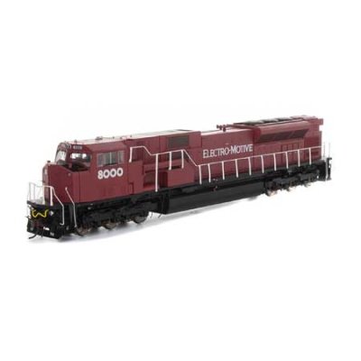 Athearn Genesis G27251 HO Scale - SD80MAC Diesel DCC Ready - EMD #8000