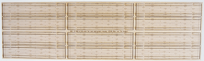 Blair Line 118 - HO Two-Lane Wood Grade Crossings - Kit (12/pk)