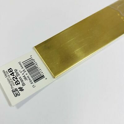 K&S Engineering 8248 All Scale - Brass Strip - 12inch x 1 inch x .064inch