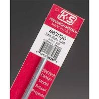 K&S Engineering 83030 All Scale - 3/16 inch OD Round Aluminum Tube - 0.035inch Thick x 12inch Lon...