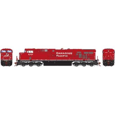 Athearn G83075 - HO Scale ES44AC DCC Ready Diesel- Canadian Pacific #8714