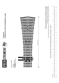 Peco Code 83 SL E 8348 HO Streamline #4 Electrofrog Wye Turnout, 4th Radius