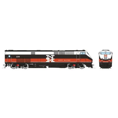 Rapido 85508 - HO GE P32AC-DM (DC/DCC/Sound): CDOT - New Haven: #231