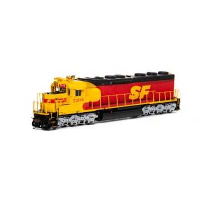 Athearn Genesis G86203 - HO SD45-2 - DCC/Sound - SF/Kodachrome #7208