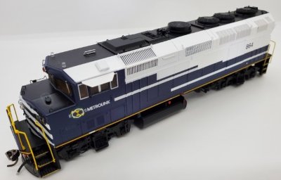 Rapido 19513 - HO GMD F59PH - DCC/Sound - Metrolink #851