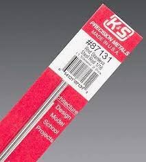 K&S Engineering 87131 All Scale - 1/16 inch OD Round Stainless Steel Rods - 22 Gauge x 12inch Lon...