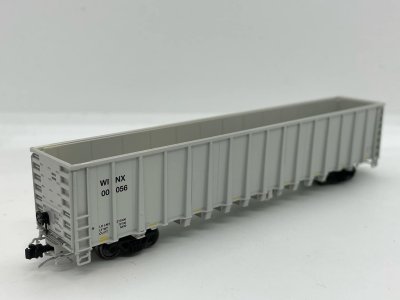 Otter Valley Railroad 6498- N Scale NSC 64 Ft 6400 CuFt Scrap and Trash Gondola - WINX #18