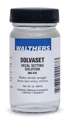 Walthers Goo 470 Solvaset Decal Setting Solution 2oz