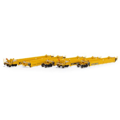 Athearn RTR 98924 - HO Maxi I Well Cars - DTTX #73146 (5pk)