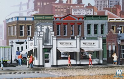 Walthers Cornerstone 3030 - HO White Tower Restaurant - Kit