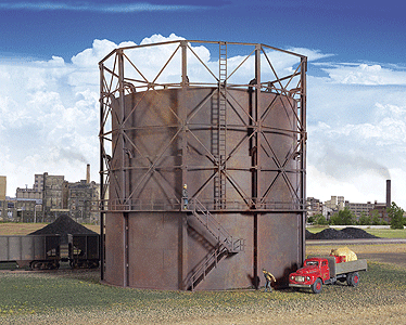 Walthers Cornerstone 3819 - N Scale Gas Storage Tank - Kit