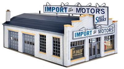 Walthers Cornerstone 4023 - HO Import Motors - Kit