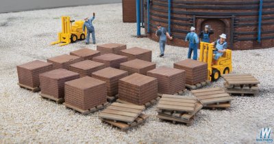 Walthers Cornerstone 4103 HO Brick Stacks Kit