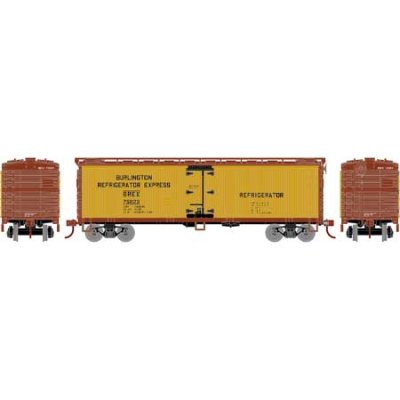 Athearn RND98488 - HO 40Ft Wood Reefer - BREX #75023